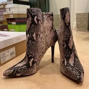 Jessica Simpson Shoes Python Larette Ankle Boots Poshmark